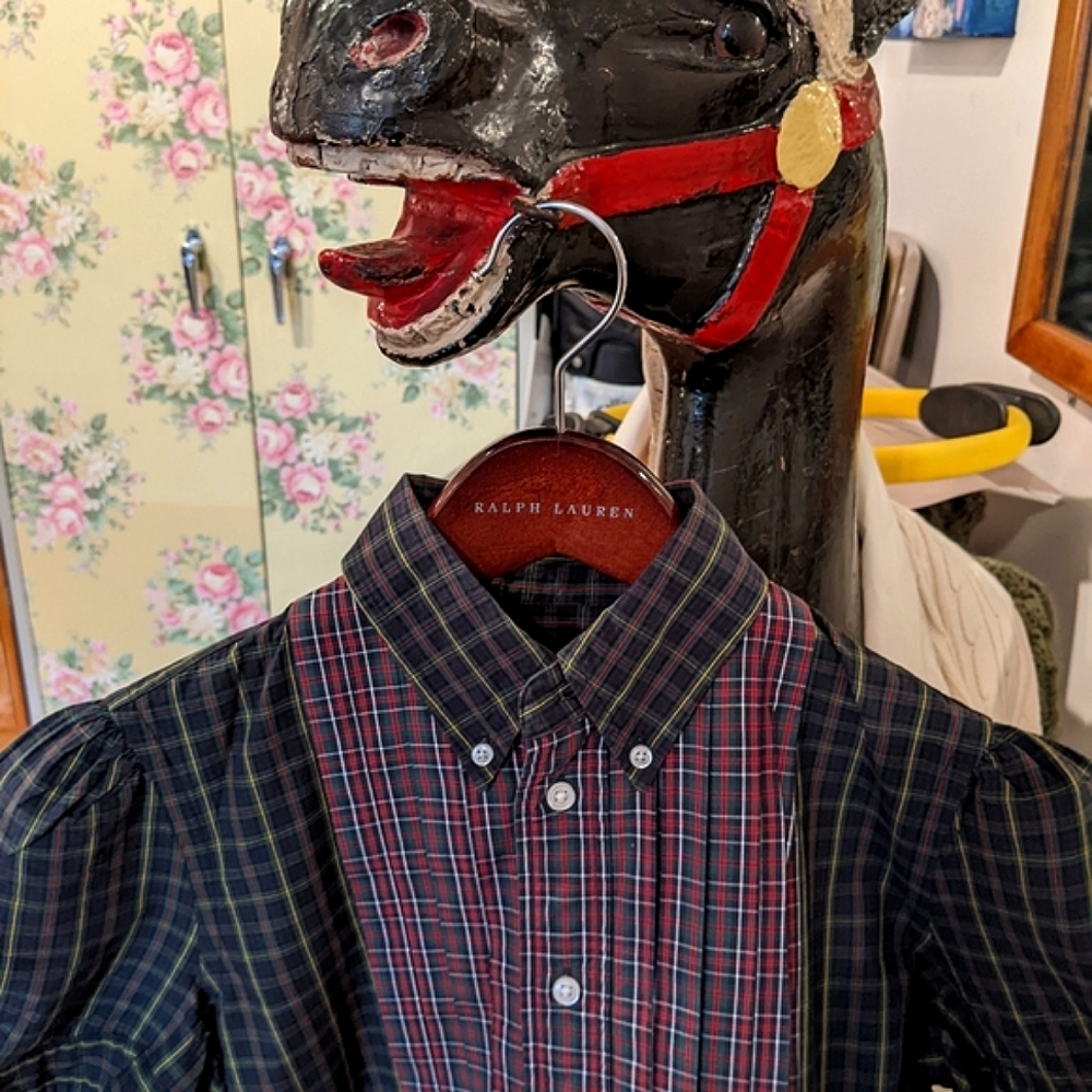 ⭐SOLD⭐Classic BABYDOLL Ralph Lauren schoolgirl shirt dress.❤️HP❤ - Picture 8 of 16